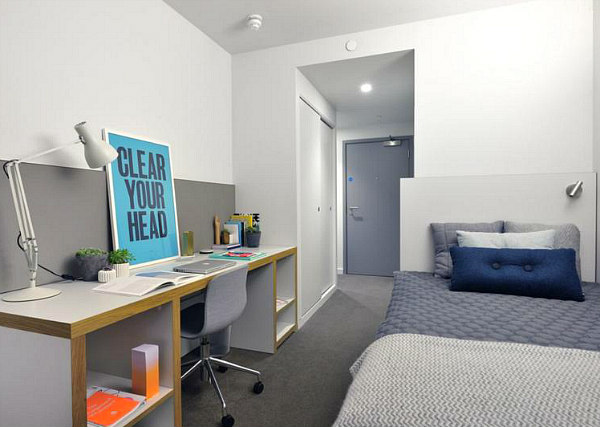 A comfortable single rooms at Student Haus Kings Crossrooms